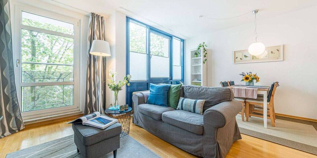 Etagenwohnung Frankfurt am Main Innenstadt - 2 Zimmer, 51 m&sup2;, 1.890&euro; | Angebot:26850976