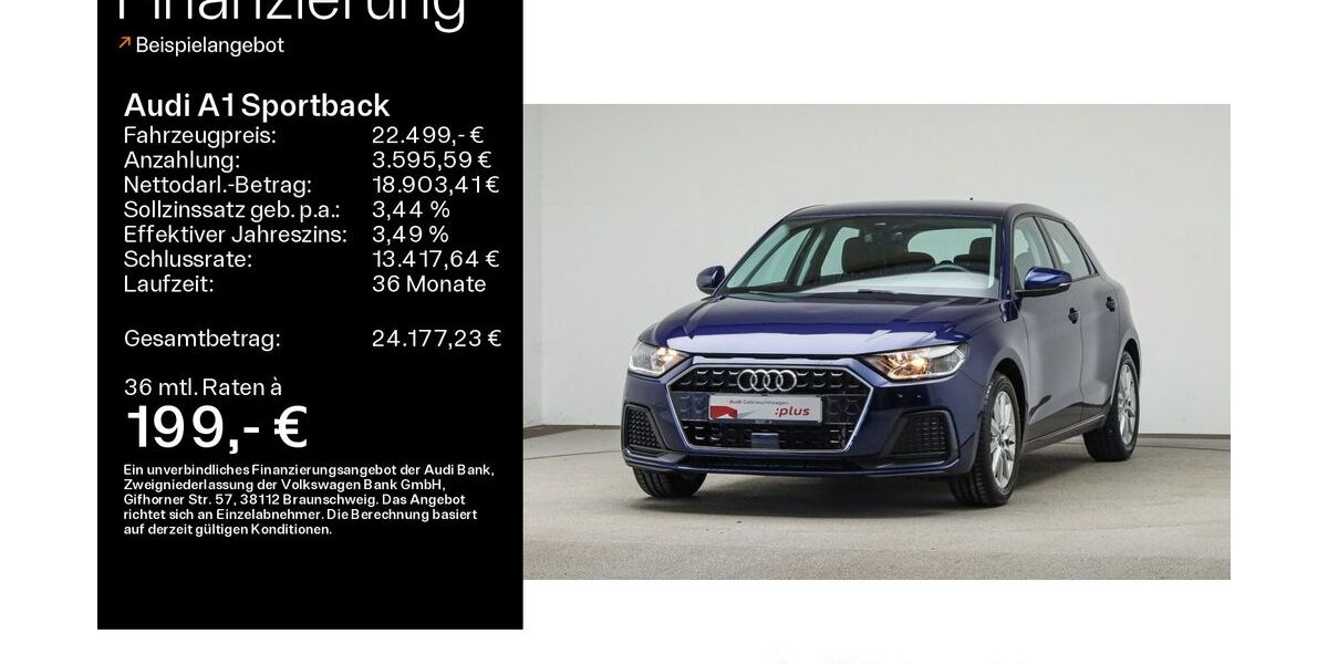 Audi A1 7.100 km 21.999 &euro; Mühlheim 63165