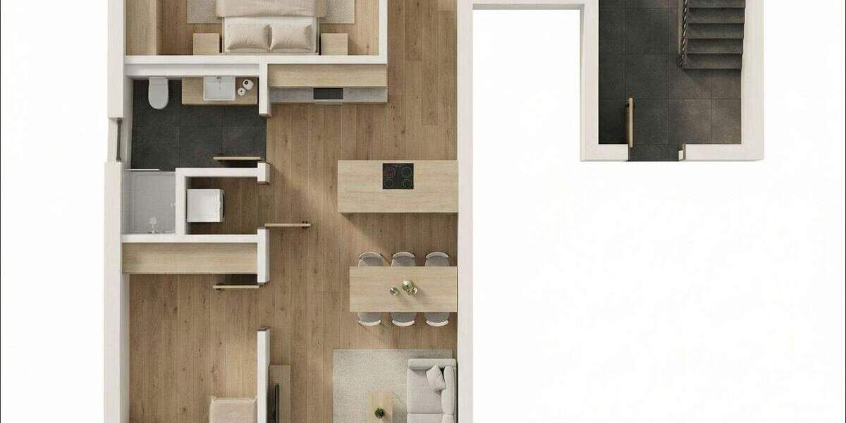 Etagenwohnung Aschaffenburg Innenstadt - 3 Zimmer, 65 m&sup2;, 358.800&euro; | Angebot:25705983