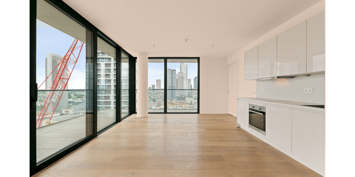 Etagenwohnung Frankfurt am Main Europaviertel - 2 Zimmer, 63 m&sup2;, 1.995&euro; | Angebot:26940432