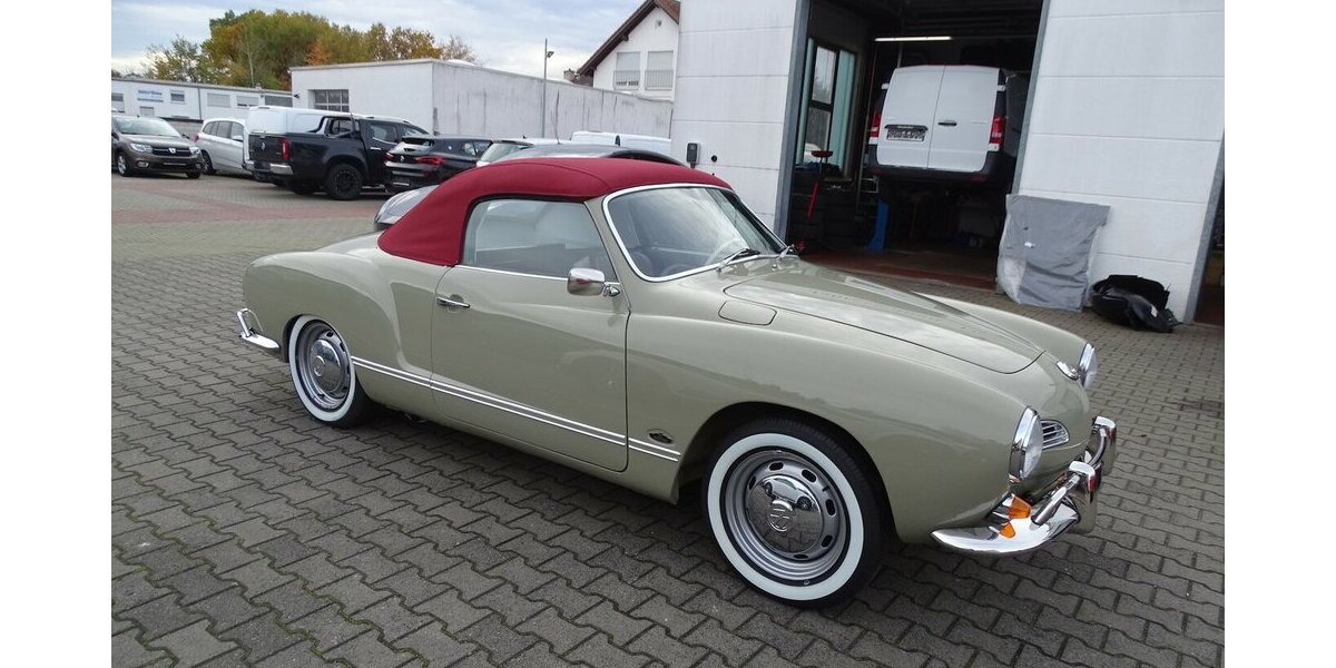VW Karmann Ghia Cabrio vollständig restauriert 1.200 km 63.900 &euro; Rodgau 63110