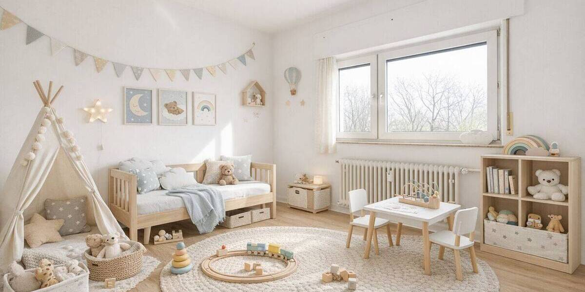 Etagenwohnung Frankfurt am Main Niederursel - 3 Zimmer, 91 m&sup2;, 410.000&euro; | Angebot:25996038