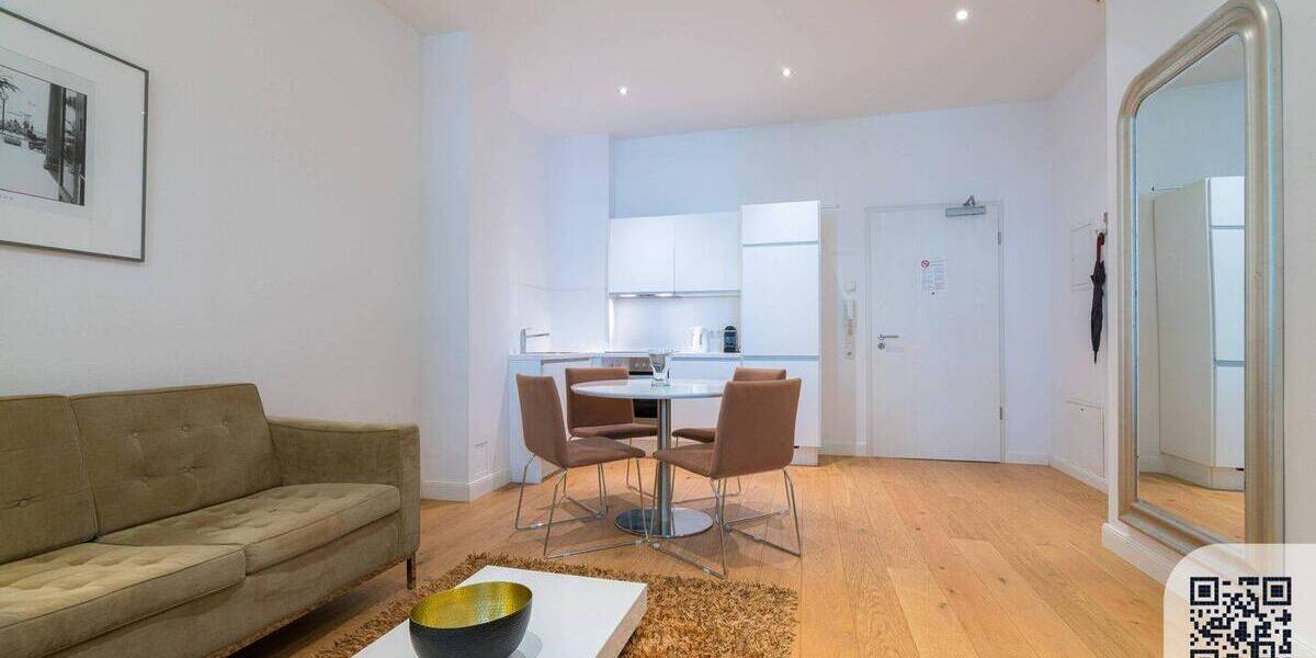 Etagenwohnung Frankfurt am Main Sachsenhausen - 2 Zimmer, 43 m&sup2;, 2.266&euro; | Angebot:25820473