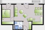 Etagenwohnung Steinbach (Taunus) - 2 Zimmer, 56 m&sup2;, 1.000&euro; | Angebot:26107084