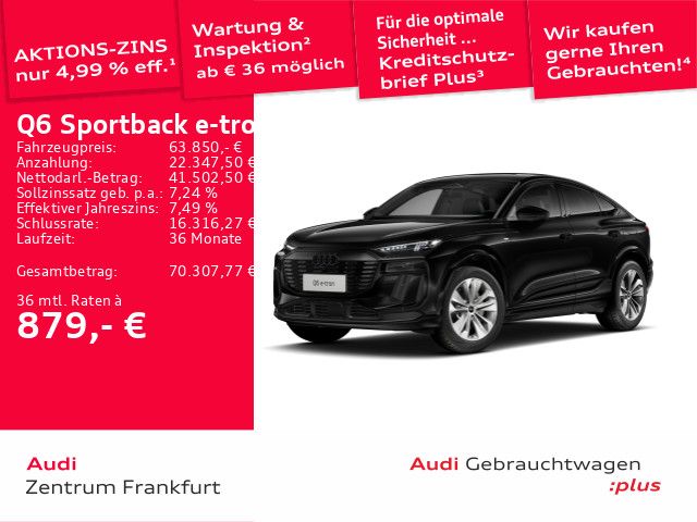 Audi Q6 e-tron 14.198 km 63.850 &euro; Frankfurt am Main 60314
