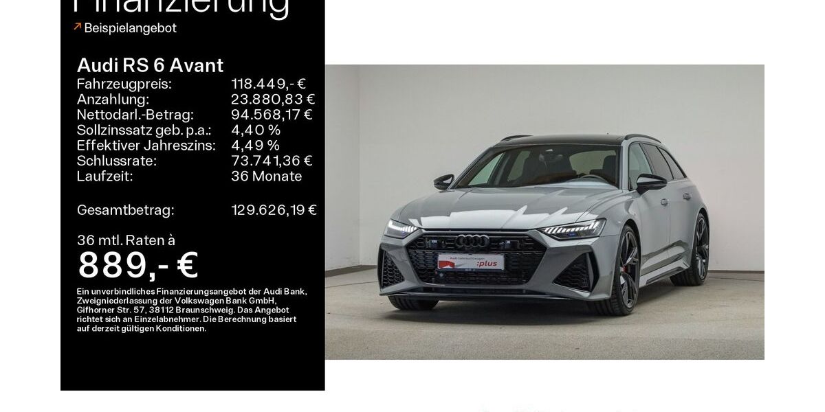 Audi RS6 10.000 km 118.449 &euro; Mühlheim 63165