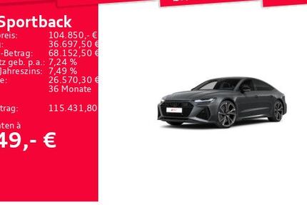 Audi RS7 28.888 km 104.850 &euro; Frankfurt am Main 60314