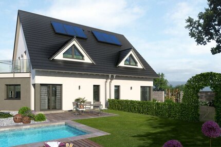Moderne Doppelhaushälfte mit Studio - flexibel planbar - Haus Friedrichsdorf Dillingen | Angebot:27481693