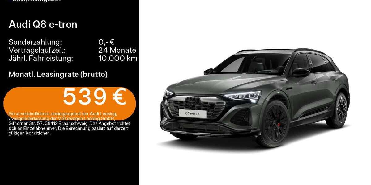 Audi Q8 e-tron 54.400 km 53.609 &euro; Hanau 63452