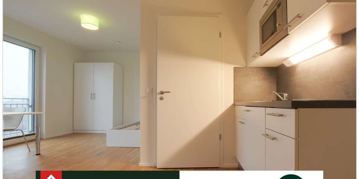 Etagenwohnung Frankfurt Gallus - 1 Zimmer, 28 m&sup2;, 695&euro; | Angebot:24876397