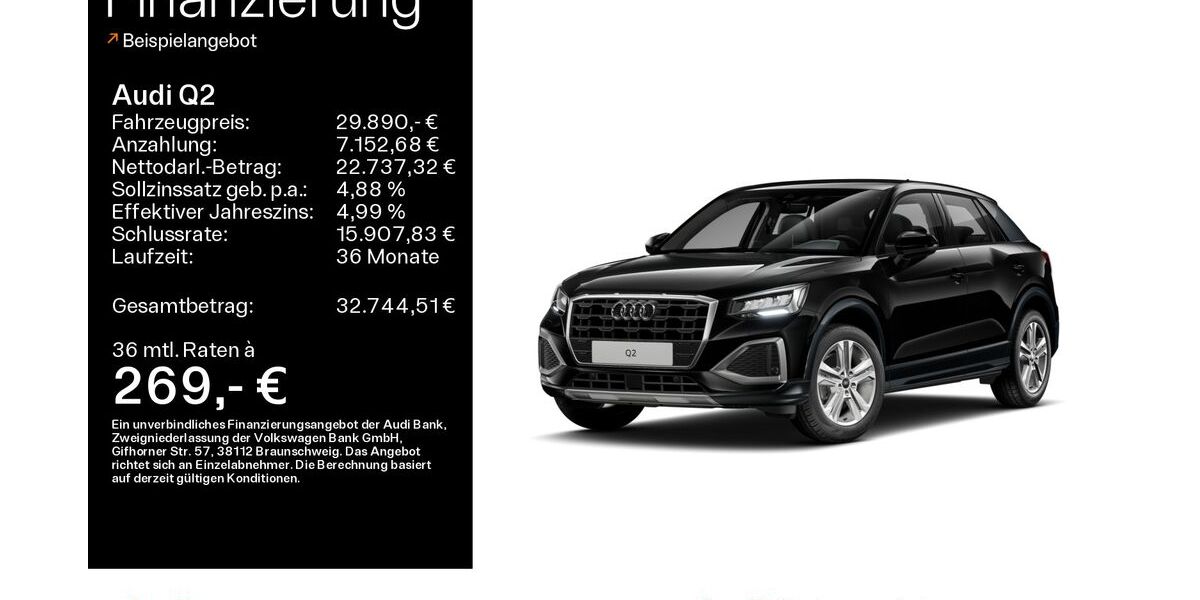 Audi Q2 38.204 km 29.890 &euro; Oberursel 61440