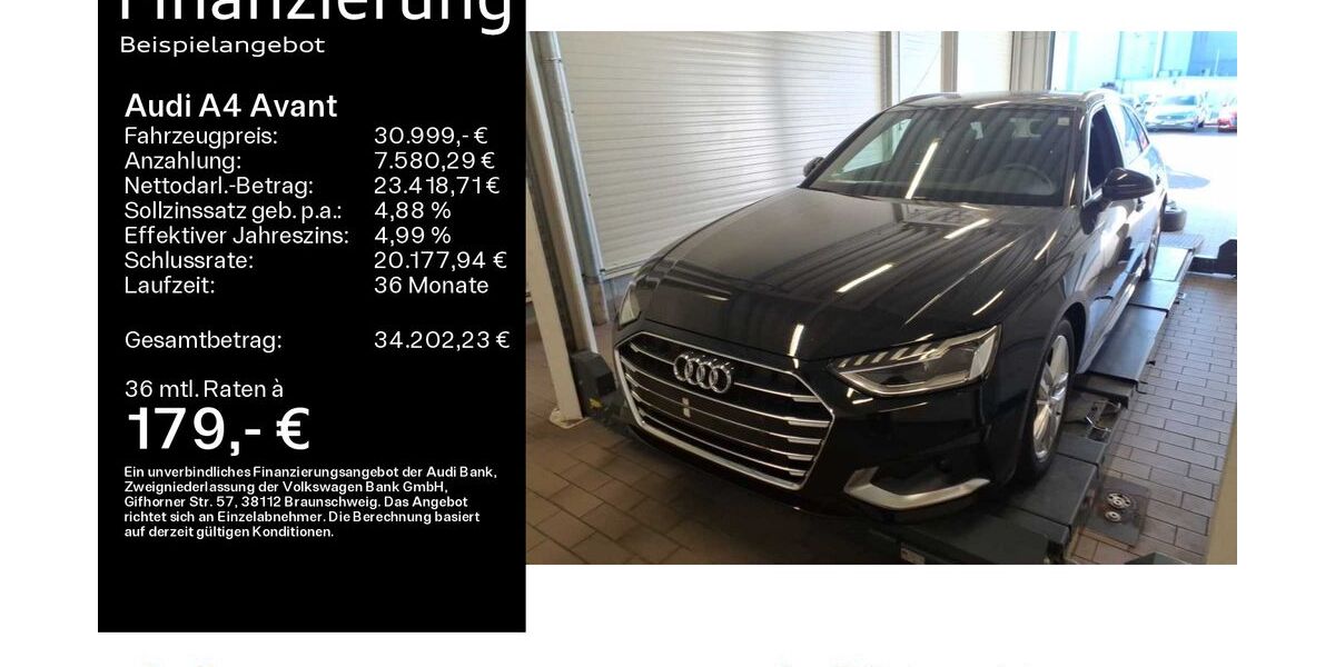 Audi A4 31.900 km 30.999 &euro; Hanau 63452