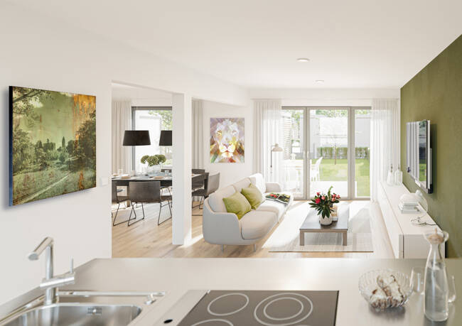 Reihenmittelhaus Frankfurt am Main Kalbach-Riedberg - 6 Zimmer, 169 m&sup2;, 1.731.500&euro; | Angebot:25704333