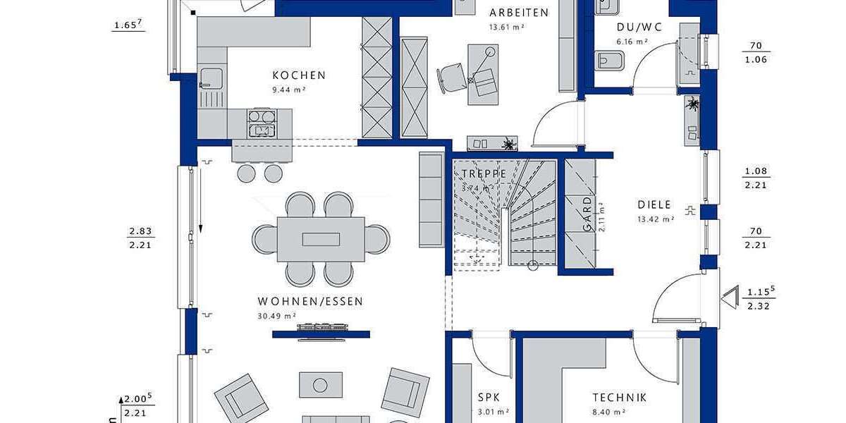 Einfamilienhaus Groß-Umstadt Umstadt - 5 Zimmer, 151 m&sup2;, 599.846&euro; | Angebot:26643537