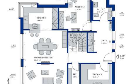 Haus Groß-Umstadt Umstadt - 5 Zimmer, 151 m&sup2;, 599.846&euro; | Angebot:26643537