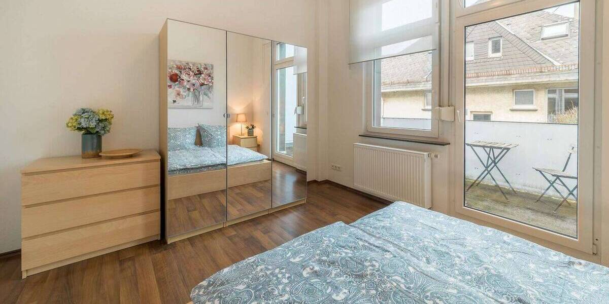 Etagenwohnung Frankfurt am Main Eschersheim - 2 Zimmer, 42 m&sup2;, 1.250&euro; | Angebot:26824533