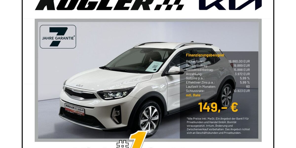 Kia Stonic 3.943 km 19.860 &euro; Rosbach | Frankfurt Nord 61191