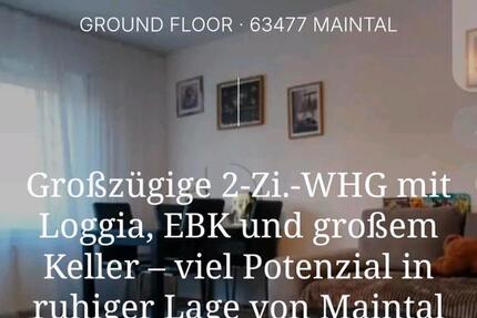 Wohnung Maintal - 2 Zimmer, 54 m&sup2;, 180.000&euro; | Angebot:25973415