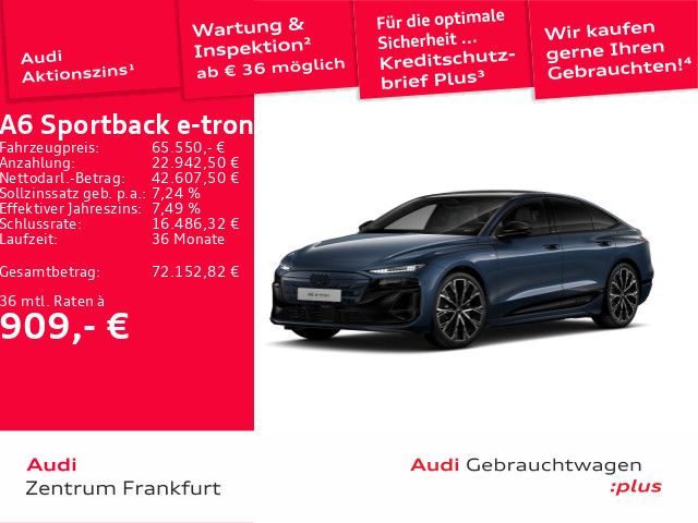 Audi A6 e-tron 4.004 km 65.549 &euro; Frankfurt am Main 60314