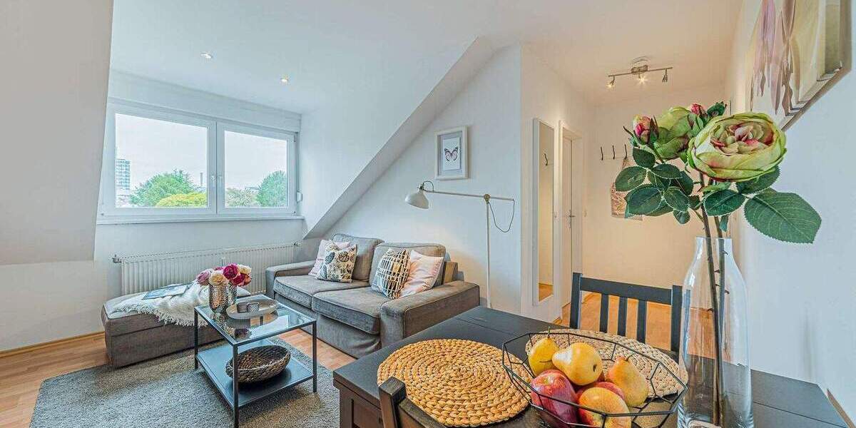 Etagenwohnung Frankfurt am Main Sachsenhausen - 2 Zimmer, 60 m&sup2;, 1.650&euro; | Angebot:25727280