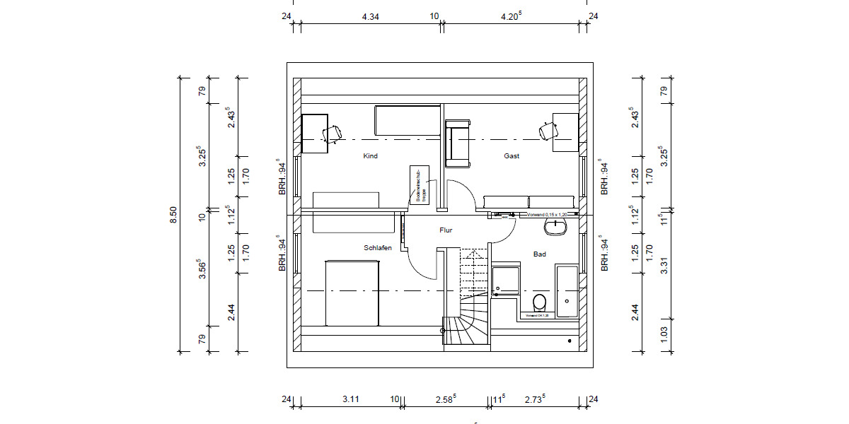 Einfamilienhaus Florstadt - Stammheim Stammheim - 4 Zimmer, 120 m&sup2;, 499.000&euro; | Angebot:25691977