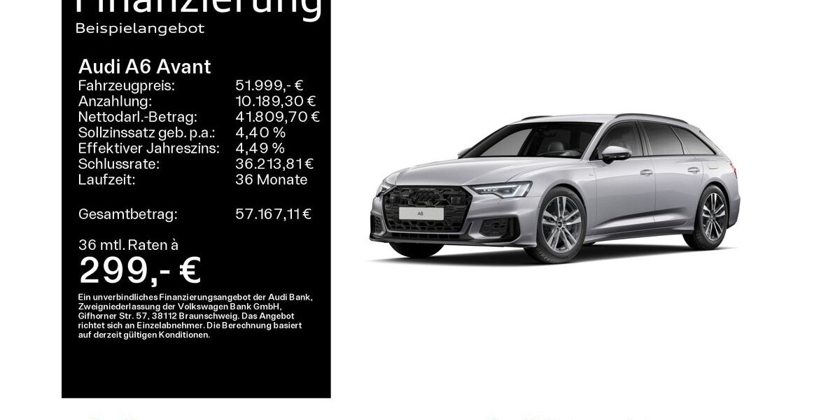 Audi A6 20.300 km 51.999 &euro; Hanau 63452