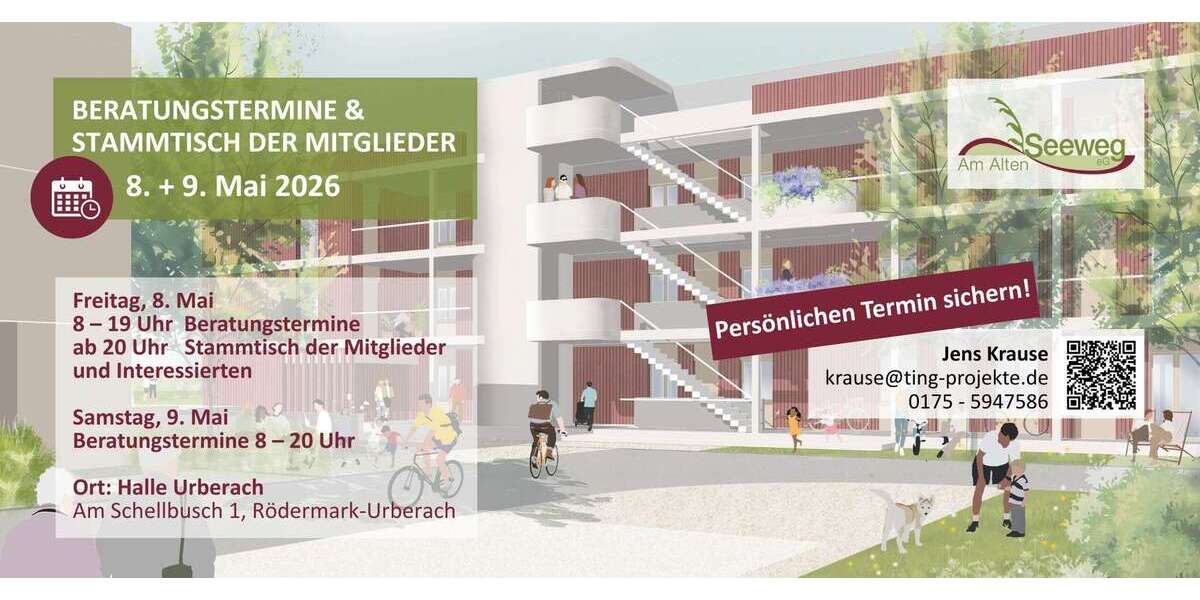 Etagenwohnung Rödermark - 4 Zimmer, 95 m&sup2;, 170.000&euro; | Angebot:24821556