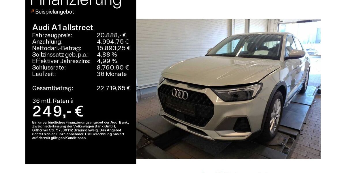 Audi A1 84.900 km 20.888 &euro; Mühlheim 63165