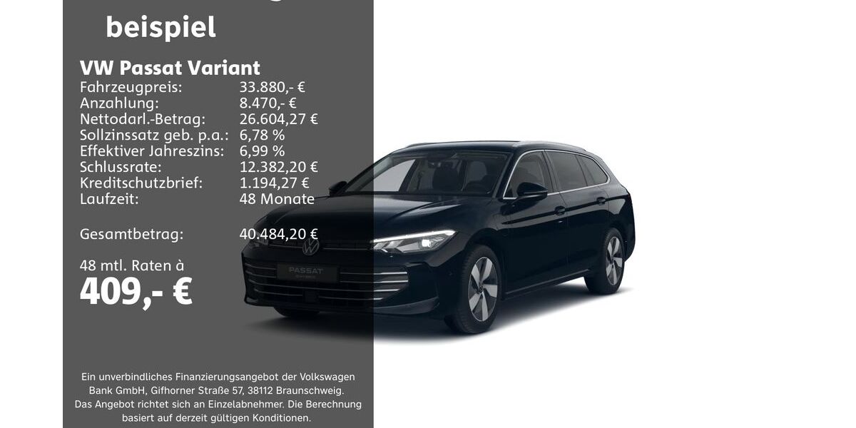 VW Passat Variant 20.889 km 33.880 &euro; Groß-Umstadt 64823