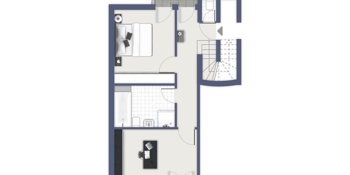 Maisonettenwohnung Groß-Zimmern Zimmern - 3 Zimmer, 100 m&sup2;, 1.100&euro; | Angebot:25327571