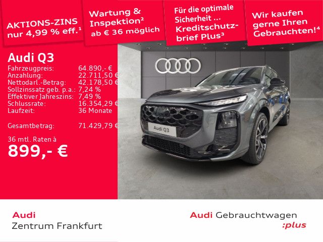 Audi Q3 9.900 km 64.890 &euro; Frankfurt am Main 60314