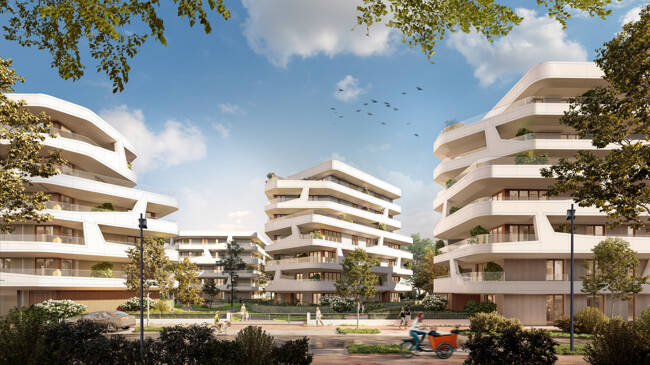 Etagenwohnung Frankfurt am Main Kalbach-Riedberg - 3 Zimmer, 92 m&sup2;, 811.200&euro; | Angebot:25802309