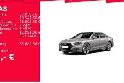 Audi A8 42.263 km 59.850 &euro; Frankfurt am Main 60314