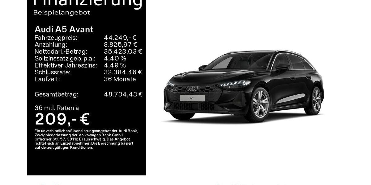 Audi A5 31.400 km 44.249 &euro; Hanau 63452