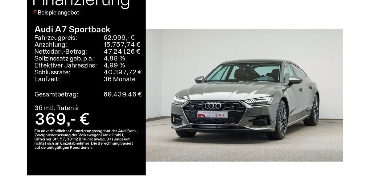Audi A7 11.100 km 62.499 &euro; Mühlheim 63165