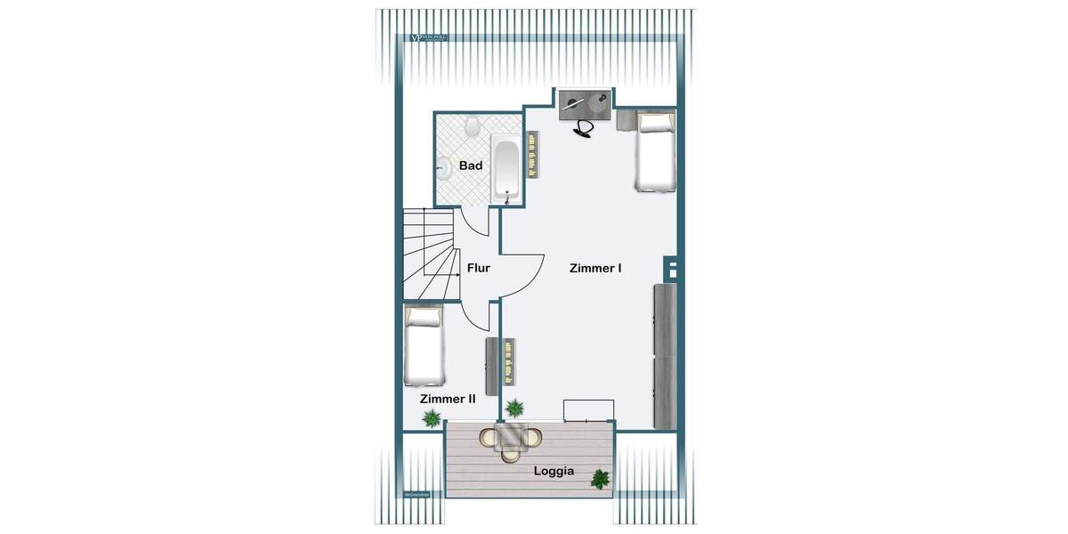 Reihenmittelhaus Frankfurt am Main Eckenheim - 6 Zimmer, 137 m&sup2;, 620.000&euro; | Angebot:25663775