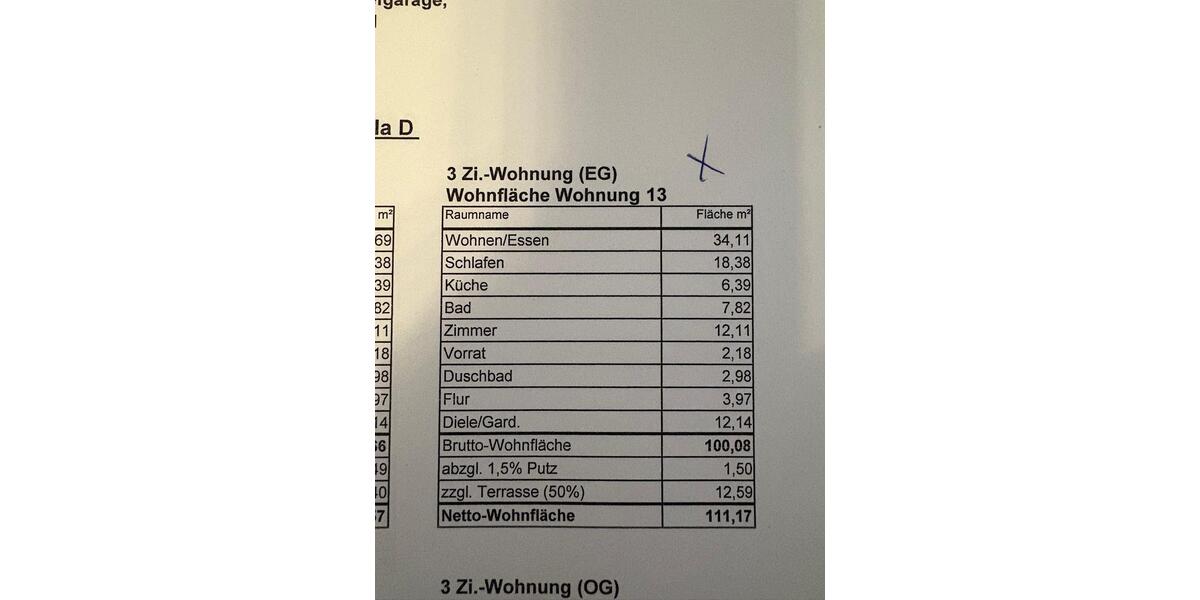 Erdgeschoßwohnung Oberursel (Taunus) - 3 Zimmer, 111 m&sup2;, 790.000&euro; | Angebot:25999016