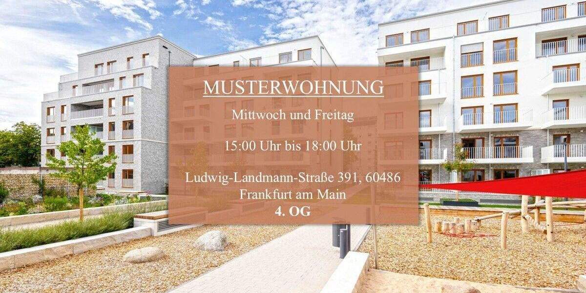 Etagenwohnung Frankfurt am Main Rödelheim - 3 Zimmer, 80 m&sup2;, 479.900&euro; | Angebot:25702284