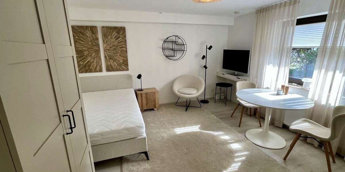 Etagenwohnung Bad Nauheim - 1 Zimmer, 25 m&sup2;, 700&euro; | Angebot:25513493