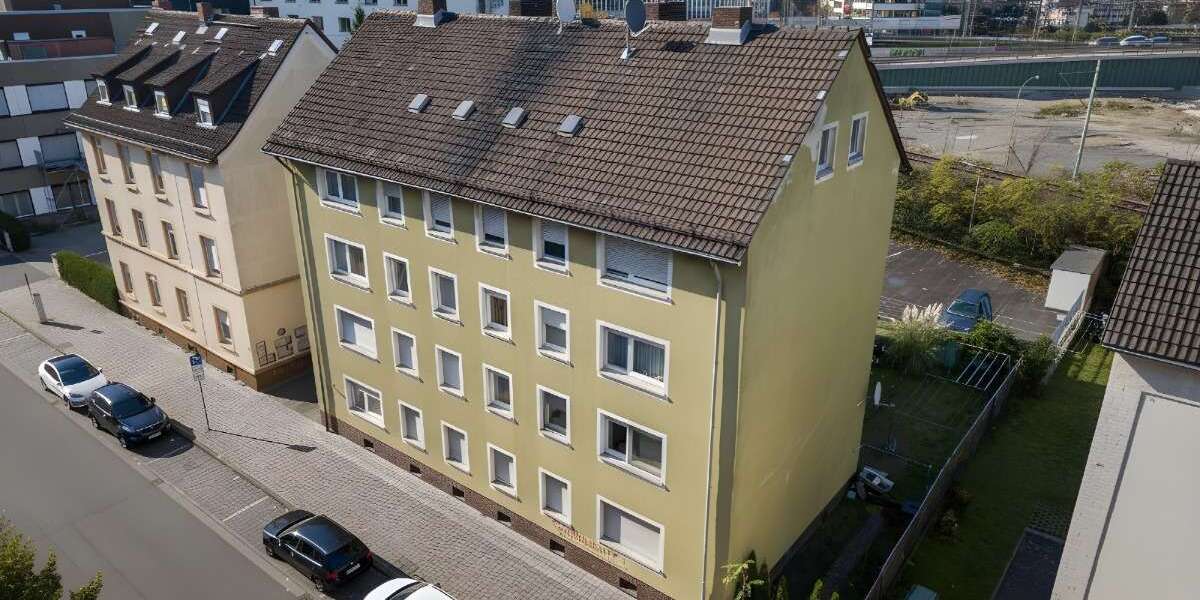 Stadtleben im Gallus: Helle 3-Zimmer-Wohnung mit Komfort - Etagenwohnung Frankfurt am Main Gallus | Angebot:23712547