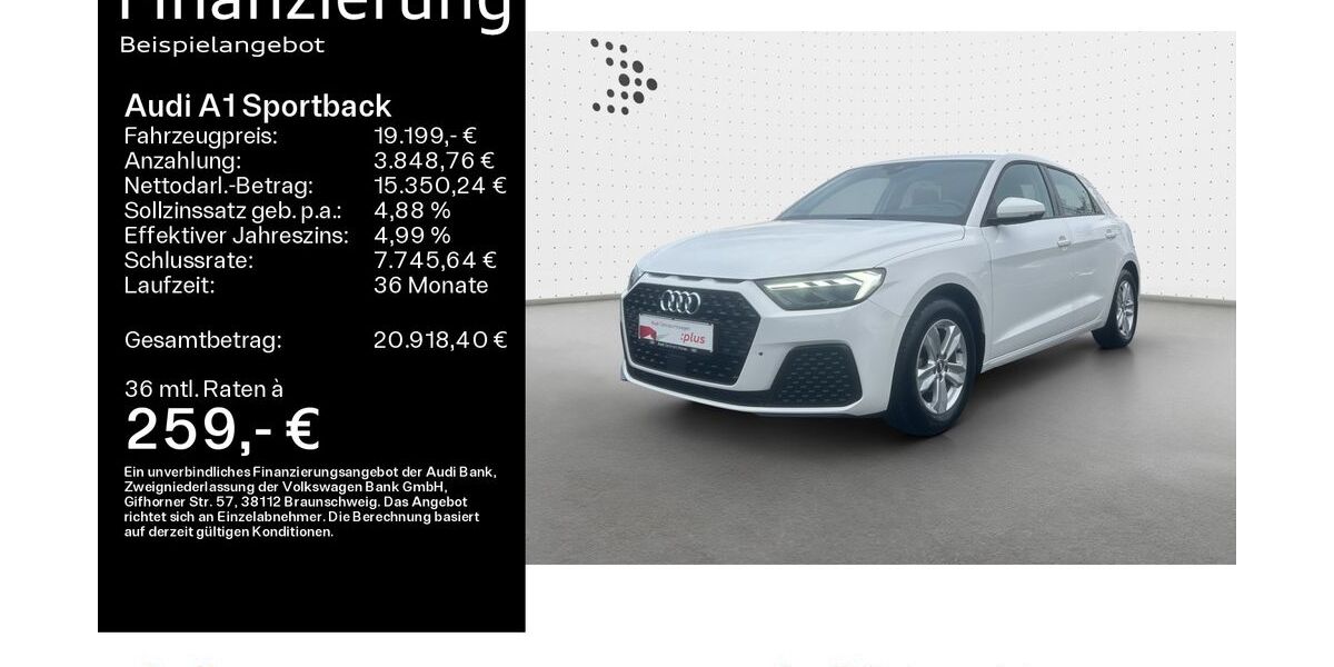 Audi A1 53.700 km 18.289 &euro; Hanau 63452