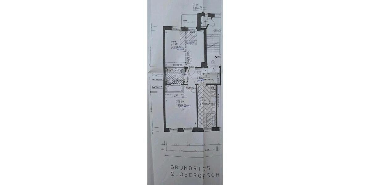 Etagenwohnung Friedberg (Hessen) - 2 Zimmer, 60 m&sup2;, 199.000&euro; | Angebot:23335070