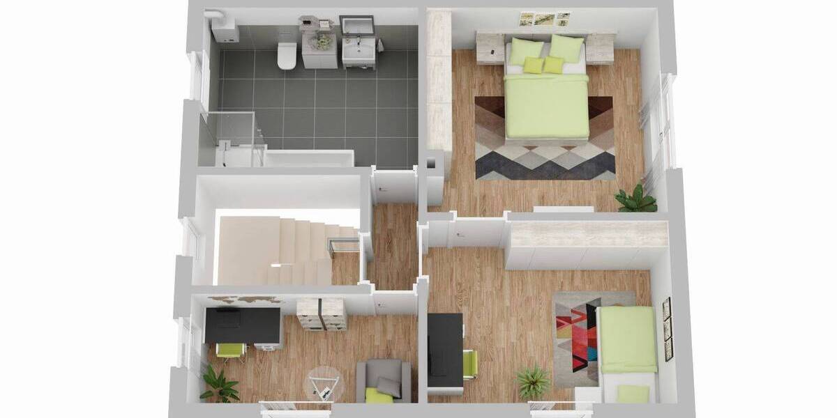 Einfamilienhaus Großostheim - 4 Zimmer, 128 m&sup2;, 349.000&euro; | Angebot:25927203