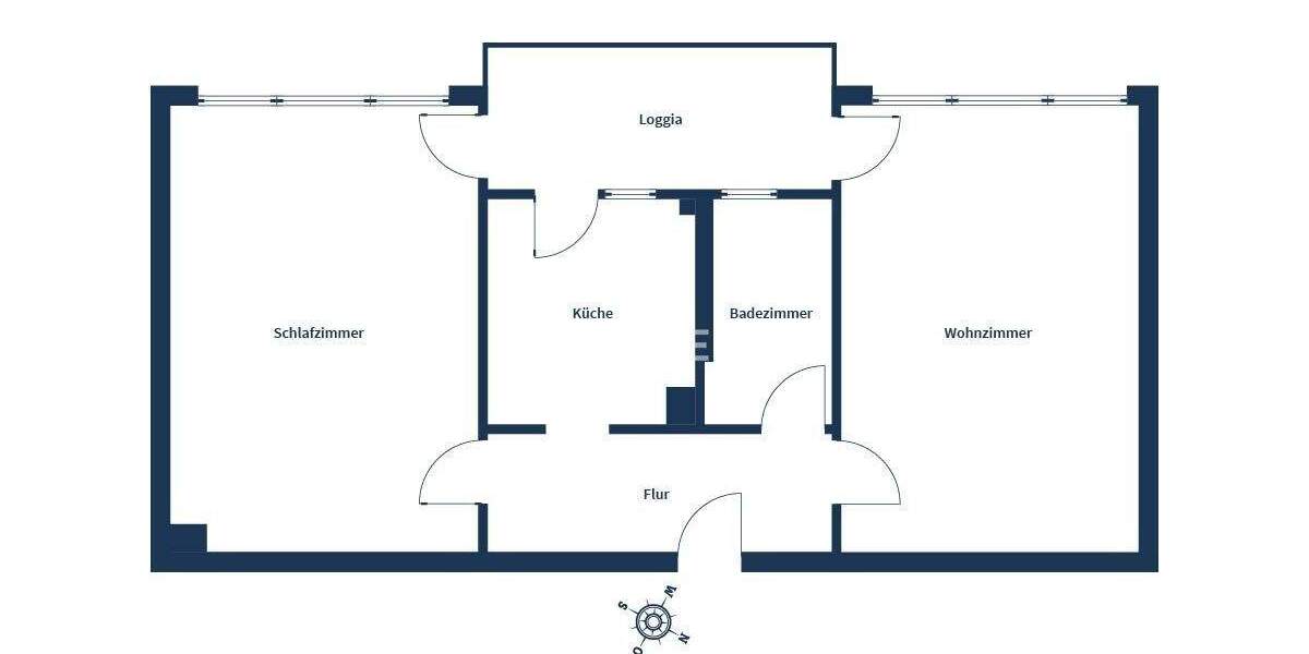 Etagenwohnung Neu-Isenburg Gravenbruch - 2 Zimmer, 69 m&sup2;, 217.000&euro; | Angebot:25677424