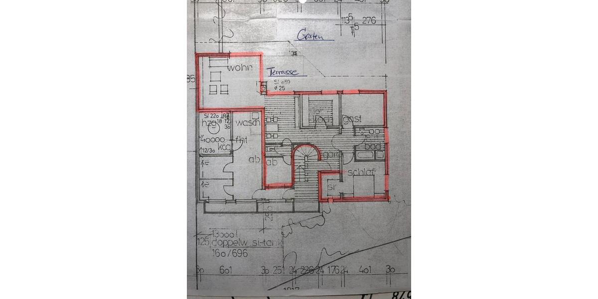 Erdgeschoßwohnung Haibach - 3.5 Zimmer, 113 m&sup2;, 950&euro; | Angebot:26018682