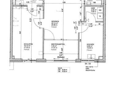 Wohnung Frankfurt am Main Kalbach - 2 Zimmer, 79 m&sup2;, 444.000&euro; | Angebot:26035923