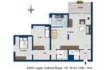 Etagenwohnung Langen (Hessen) - 3 Zimmer, 92 m&sup2;, 969&euro; | Angebot:23053262