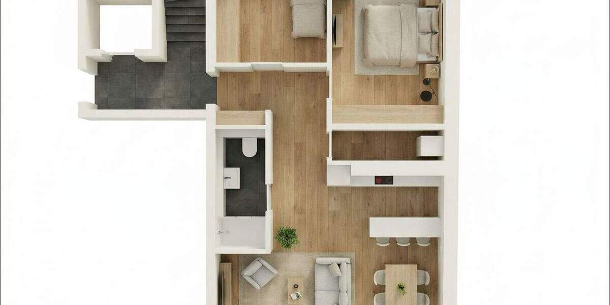 Etagenwohnung Aschaffenburg Innenstadt - 3 Zimmer, 61 m&sup2;, 349.900&euro; | Angebot:25705981