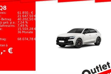 Audi Q8 81.795 km 61.850 &euro; Frankfurt am Main 60314