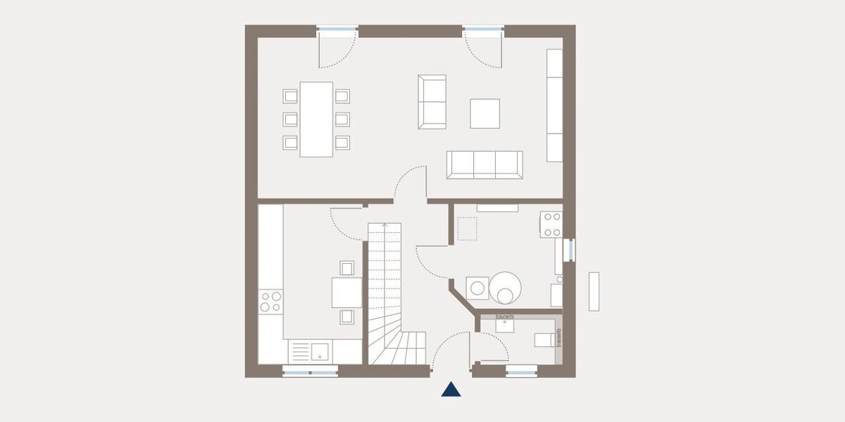 Individuell geplantes Einfamilienhaus mit Dienstleistungspaket Free Time 
